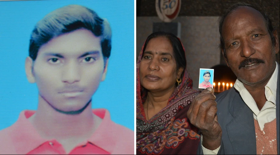 Akash Bashir (izq.) Padres de Akash Bashir (der.). Cru00e9dito: Ayuda a la Iglesia Necesitada (ACN).?w=200&h=150