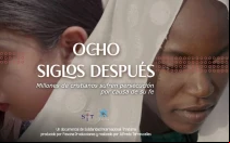 Cartel del documental "Ocho siglos después"