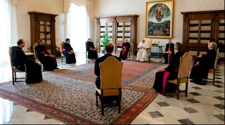 El Papa explica cu00f3mo vivir el evento 24 horas para el Seu00f1or durante el confinamiento