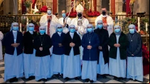 Un grupo de religiosas de la Diu00f3cesis de Guadix. Cru00e9dito: Oficina de Comunicaciu00f3n de la Diu00f3cesis de Guadix