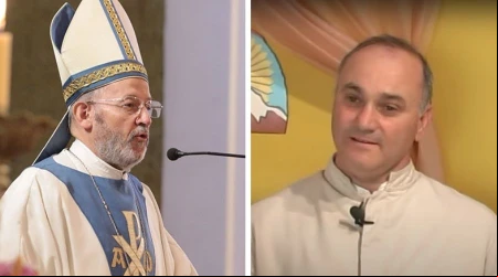 Sacerdote es suspendido por golpear a obispo en Argentina