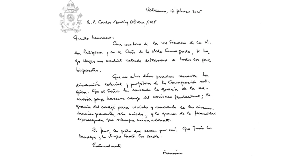 Carta del Papa Francisco a los religiosos de Espau00f1a?w=200&h=150