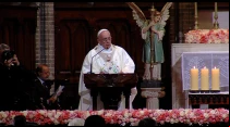 Papa Francisco en la Misa por la paz y la reconciliaciu00f3n de Corea / Cru00e9dito: Emanuele Princi