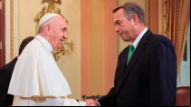 Papa Francisco y John Boehner. Foto: Flickr Speaker John Boehner (CC-BY-NC-2.0)