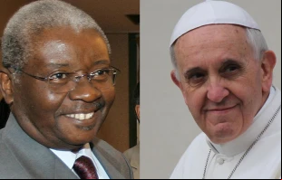 Armando Emu00edlio Guebuz. Foto: Wikipedia / Papa Francisco. Foto: ACI Prensa. 