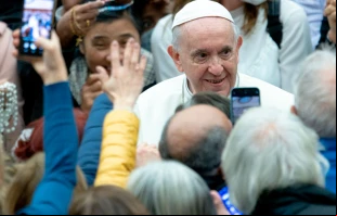 El Papa Francisco en una imagen de archivo. Foto: Daniel Ibu00e1u00f1ez / ACI Prensa 