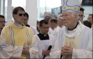 Mons. Piero Marini. Foto: Daniel Ibu00e1u00f1ez / ACI Prensa 