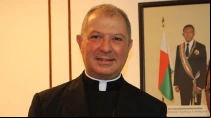 Mons. Paolo Rocco Gualtieri. Cru00e9dito: Ministerio de Relaciones Exteriores de la Repu00fablica de Madagascar