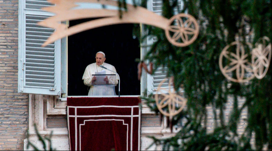 El Papa Francisco preside el rezo del u00c1ngelus. Foto: Vatican Media?w=200&h=150