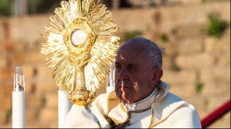 Corpus Christi 2020: Estos son los dos efectos de la Eucaristu00eda, segu00fan el Papa Francisco
