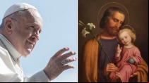 San José y el Papa Francisco