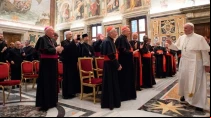 El Papa Francisco recibe a  del Pontificio Consejo para la Promociu00f3n de la Unidad de los Cristianos / Foto: L'Osservatore Romano