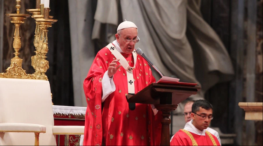 El Papa Francisco en la Misa de Pentecostu00e9s hoy en la Basu00edlica de San Pedro. Foto Petrik Bohumil / ACI Prensa?w=200&h=150