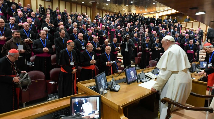 El Papa Francisco inaugura la 77u00aa  Asamblea General de la CEI. Cru00e9dito: Vatican Media?w=200&h=150