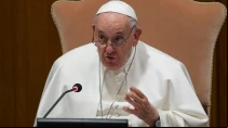 El Papa Francisco defiende el papel de los laicos en la Iglesia. Cu00e9dito: Vatican Media