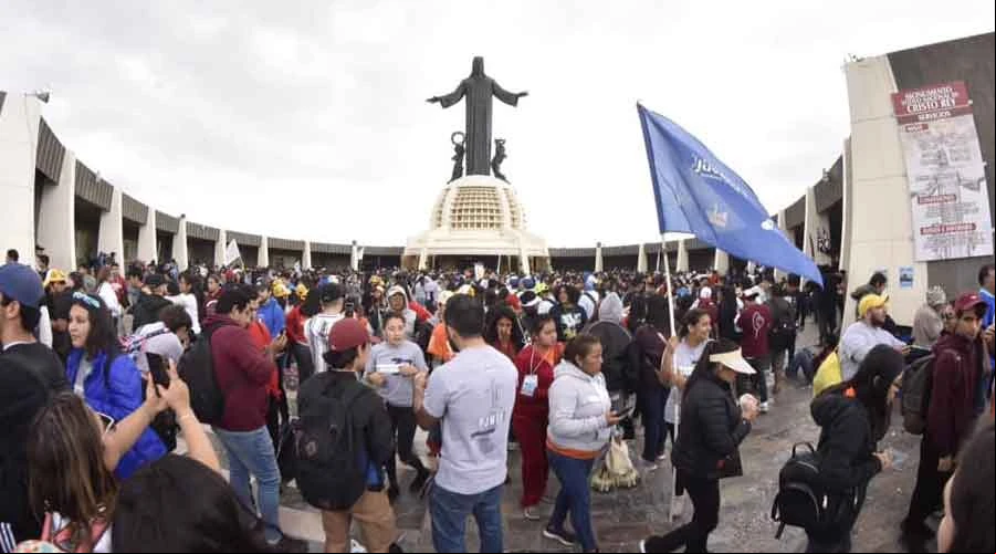 Peregrinaciu00f3n juvenil a monumento a Cristo Rey: Cru00e9dito: Movimiento Testimonio y Esperanza.?w=200&h=150