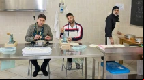Reclusos que participan en el proyecto u201cEl sentido del panu201d. Foto: Sitio web de la Fundaciu00f3n Casa del Espu00edritu y del Arte.
