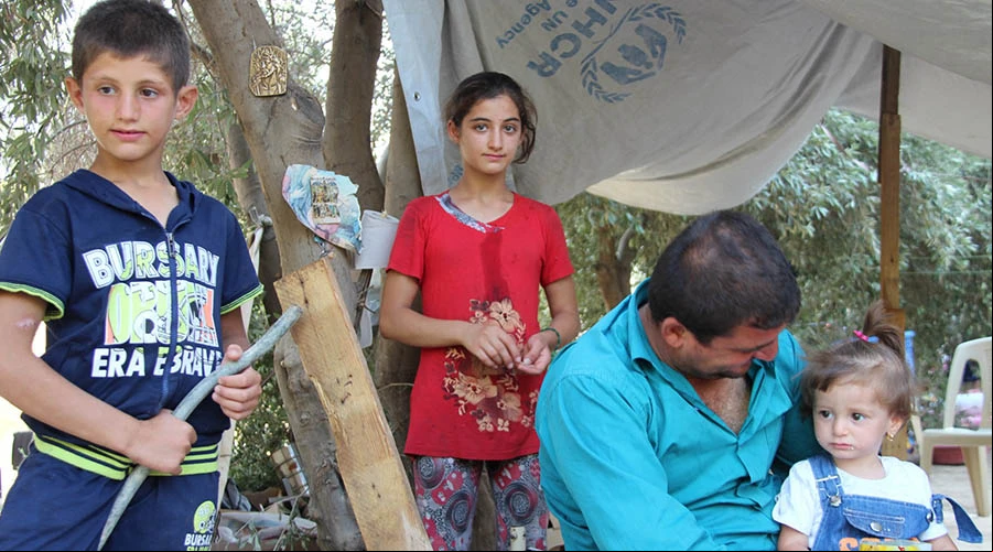 Refugiados en Santuario Mrtshmony en Ankawa, Erbil en Irak. Foto: Ayuda a la Iglesia Necesitada?w=200&h=150