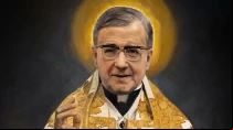 San Josemaría Escrivá de Balaguer. Crédito: Pintura de Raúl Berzosa