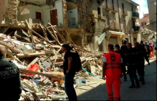 Terremoto en Italia / Foto: Soberana Orden Militar de Malta  