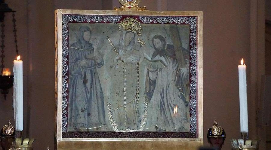 Imagen original de la Virgen de Chiquinquiru00e1. Foto: David Ramos / ACI Prensa.?w=200&h=150