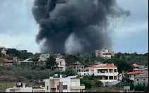 Bombardeos en el sur del Líbano en septiembre de 2024.
