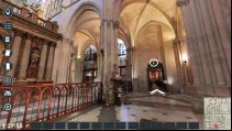 Imagen del "Escape room" virtual basado en la Catedral de Burgos (España)