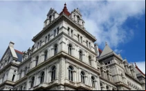 Capitolio del estado de Nueva York en Albany.