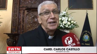 Cardenal Carlos Castillo, Arzobispo de Lima y Primado del Perú.