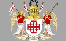 Escudo de la Orden del Santo Sepulcro.