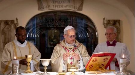 León XIV celebra Misa
