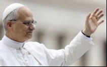 Papa León XIV en el Vaticano.
