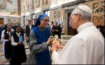 El Papa León XIV recibió en audiencia en el Vaticano a los  de las OMP