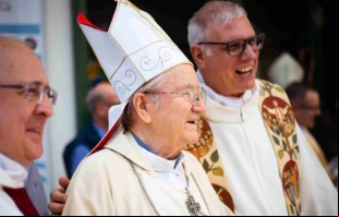 Mons. Baseotto Crédito: Obispado Castrense de Argentina