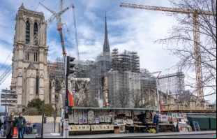 Catedral de Notre Dame de París, 3 de agosto de 2024. Crédito: Franck Legros - Shutterstock