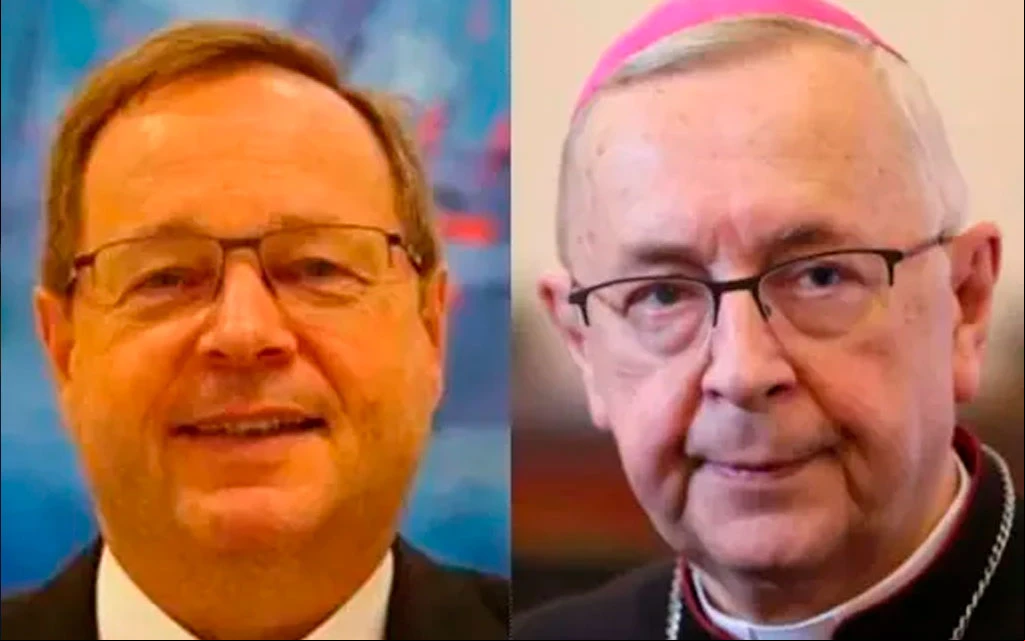 Obispo Georg Bätzing (Alemania) y Arzobispo Stanisław Gądecki (Polonia).?w=200&h=150