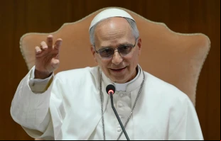 El Papa León XIV, este 10 de mayo Crédito: Vatican Media
