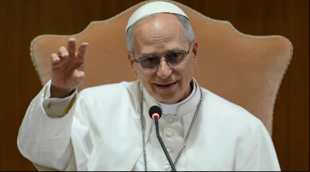 El Papa León XIV, este 10 de mayo
