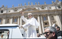 El Papa León XIV en la Audiencia General de este miércoles en el Vaticano.