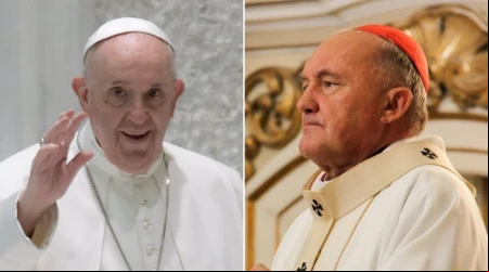 Papa Francisco y Cardenal Kazimierz Nycz.