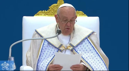 Papa Francisco celebra la Santa Misa en Marsella