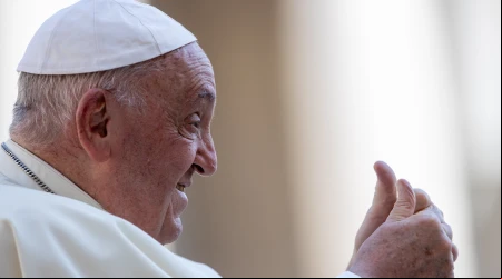 Imagen referencial del Papa Francisco
