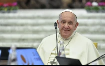 El Papa Francisco durante la primera semana del Sínodo sobre la Sinodalidad en el Vaticano.