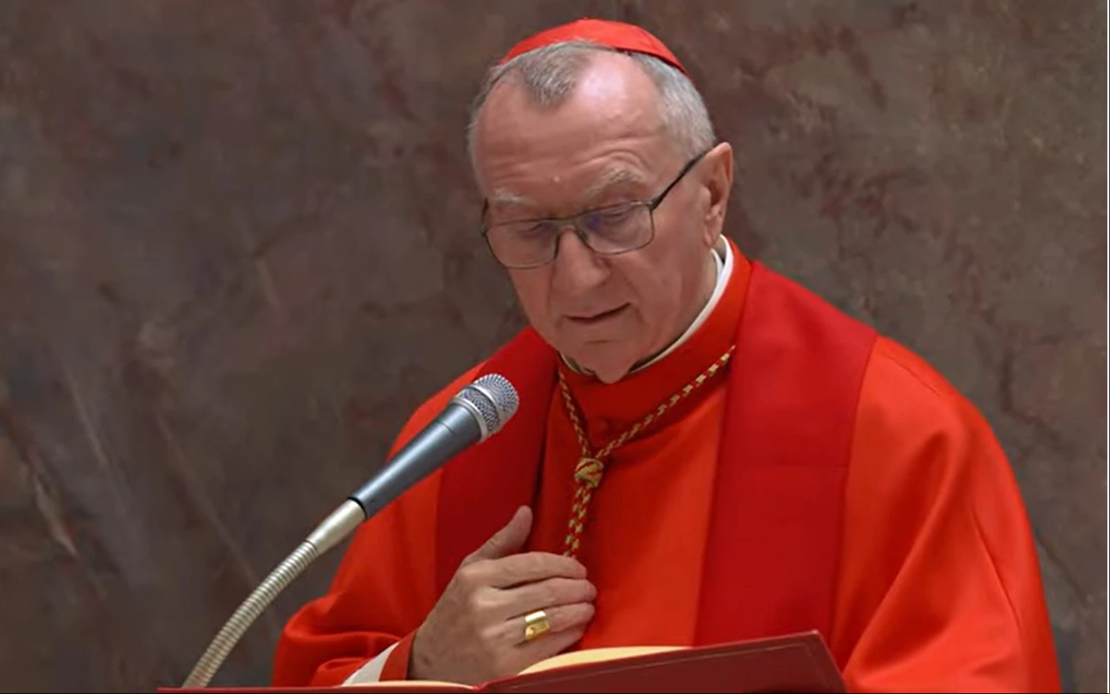 El Cardenal Pietro Parolin preside el cónclave/ Imagen referencial?w=200&h=150