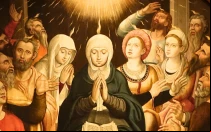 Pintura de Pentecostés.