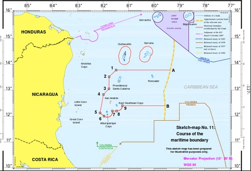 Frontera maru00edtima entre Colombia y Nicaragua tras fallo de Corte Internacional de Justicia, Foto: Corte Internacional de Justicia?w=200&h=150