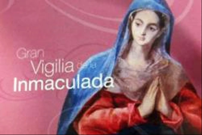 Cardenal Rouco preside Vigilia de la Inmaculada con el lema "Ahí tienes a tu madre"