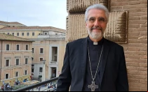 Mons. Luis Marín de San Martín en Roma