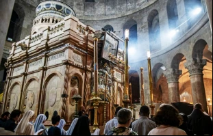 Basílica del Santo Sepulcro Crédito: BM - Custodia de Tierra Santa