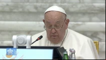 El Papa Francisco da su discurso tras el Sínodo de la Sinodalidad
